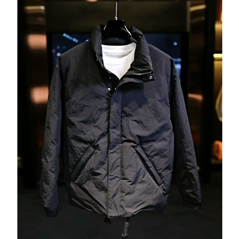 极简羽绒服男士2025冬季新款保暖加厚立领鸭绒外套韩版宽松上衣潮