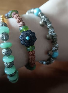 谜篱原创小众特色设计中国风古风民族风珠串手链手镯女
