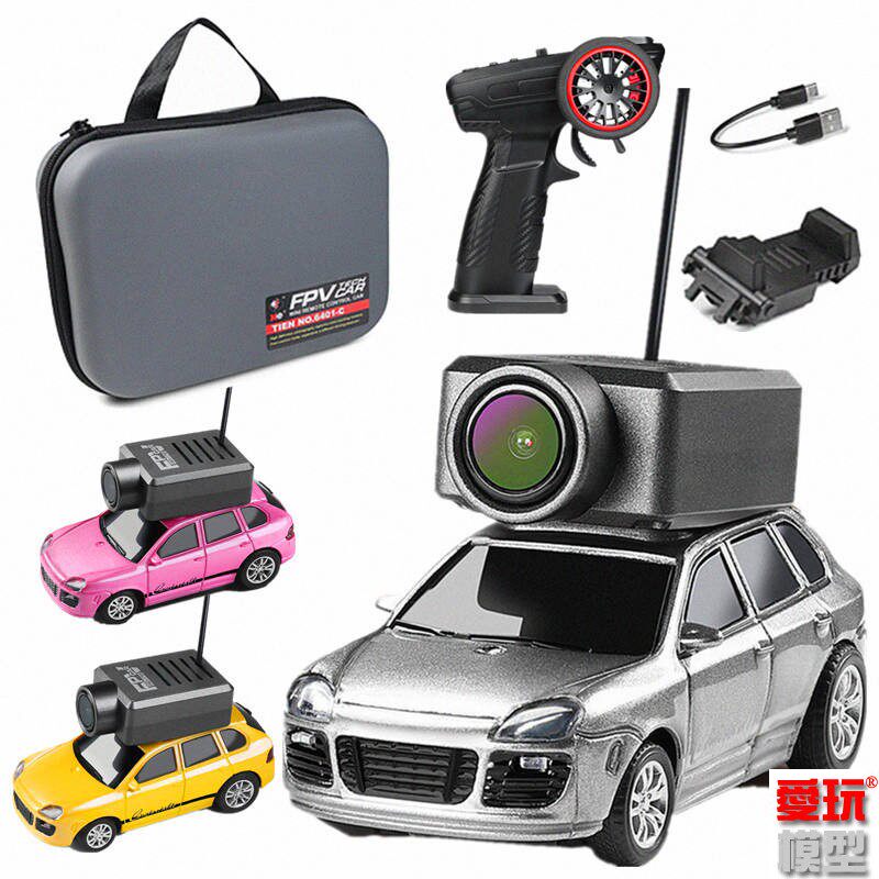 FPV第一视角遥控SUV手机图传VR遥控车1/64手柄操控遥控玩具小汽车
