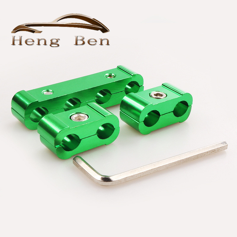 跨境热销汽车改装三只装火花塞线分隔器固定套点火线固定四孔线夹