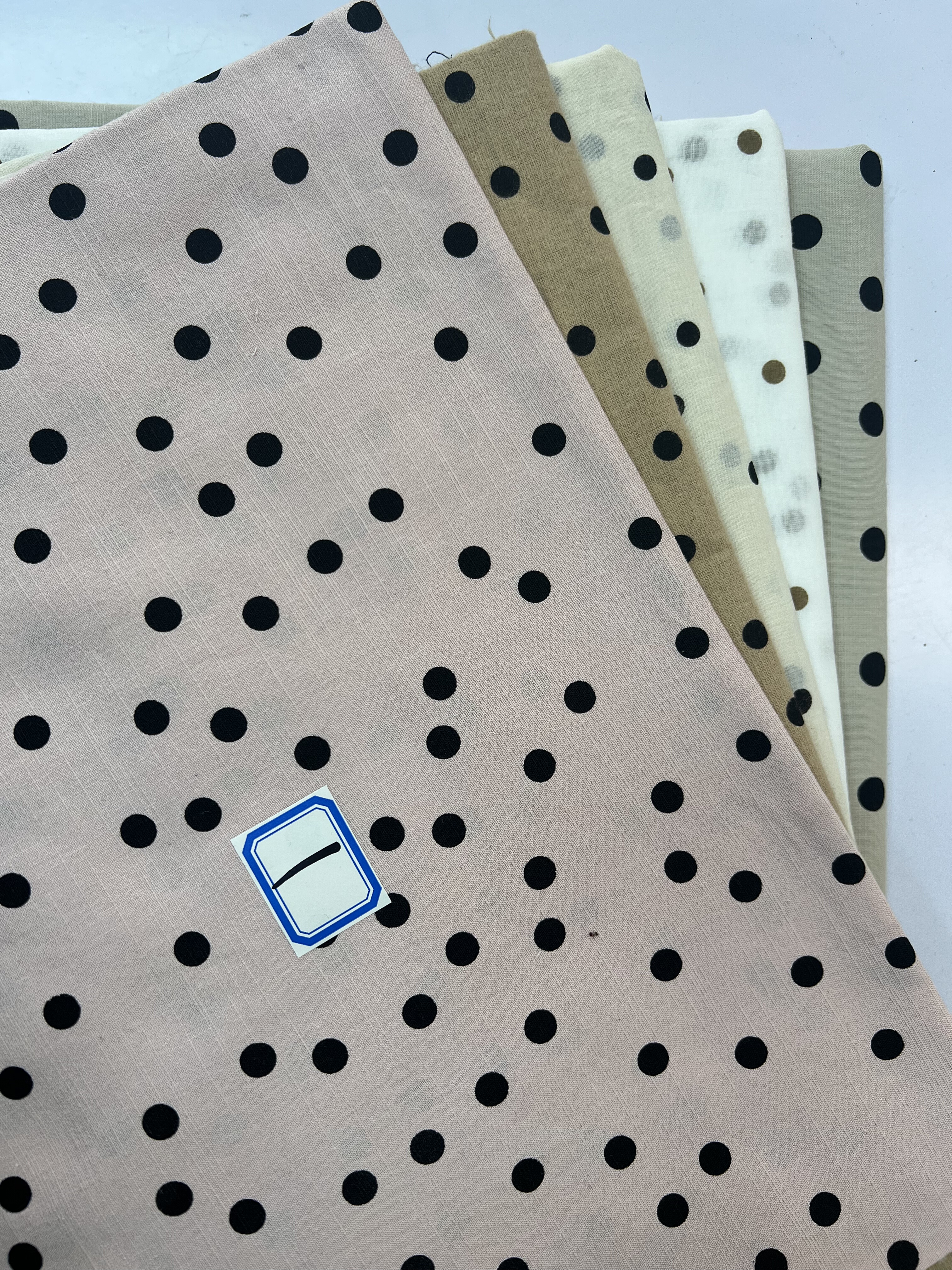 【福袋】超值条纹波点色织韩系温柔复古小碎花面料手工diy连衣裙