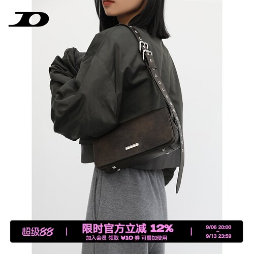 简着单肩腋下包通勤小方包