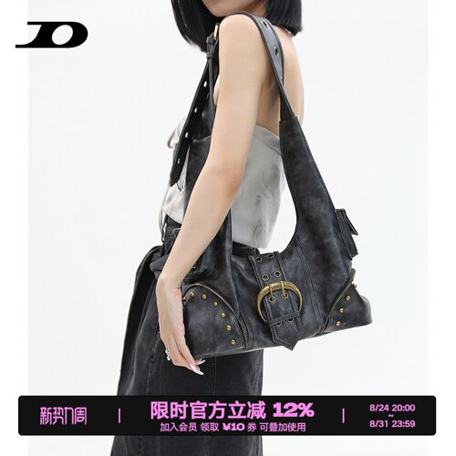 简着®原创沙漠废土风复古机车包