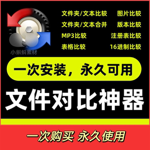 Beyond Compare中文版永久激活v5.0.3Win Mac M3/2/1文件同步对比