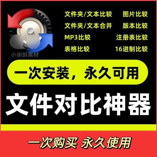 Beyond Compare中文版永久激活v5.0.3Win Mac M3/2/1文件同步对比