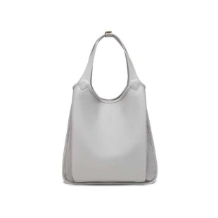 多层托特包商务上班a4文件包女大容量通勤ol大包简约软皮包小众包