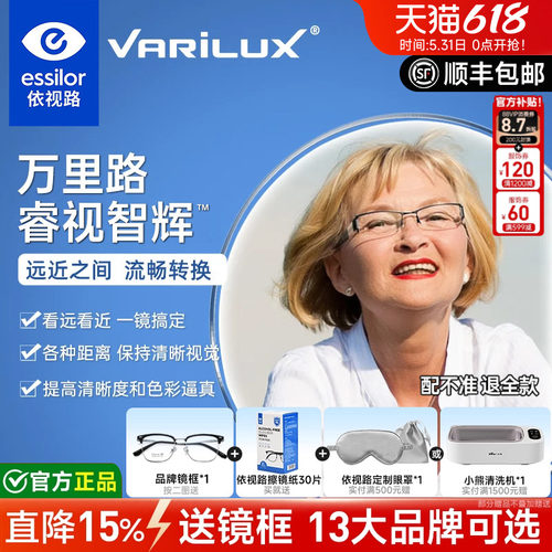 依视路万里路多焦点镜片