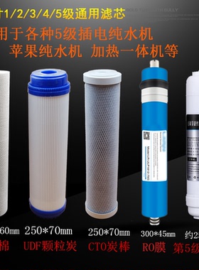 反渗透RO膜活性炭PP棉CTOUDF后置