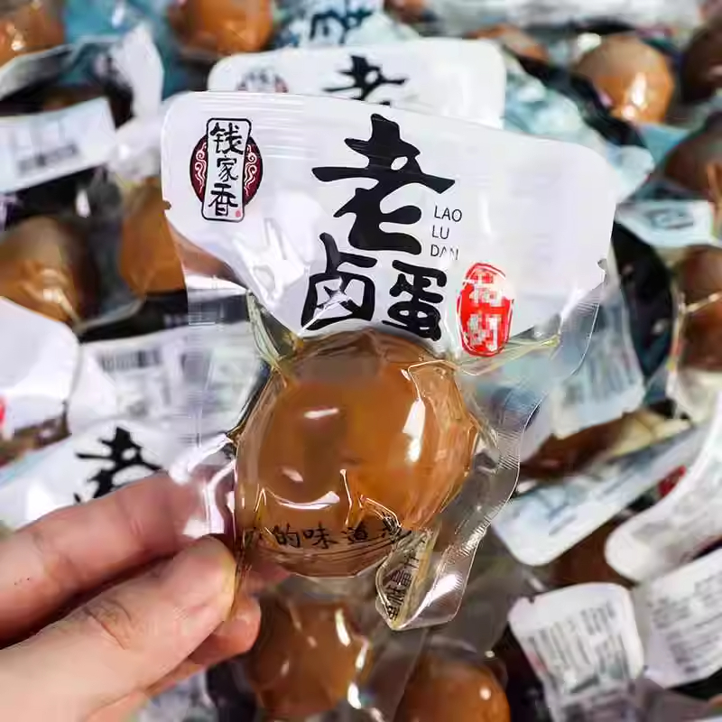 钱家香老卤蛋去壳熟食浙江特产