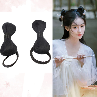 遇龙祝绪丹流萤阿瑜封尘月同款古装汉服公主仙女假发髻cos发包