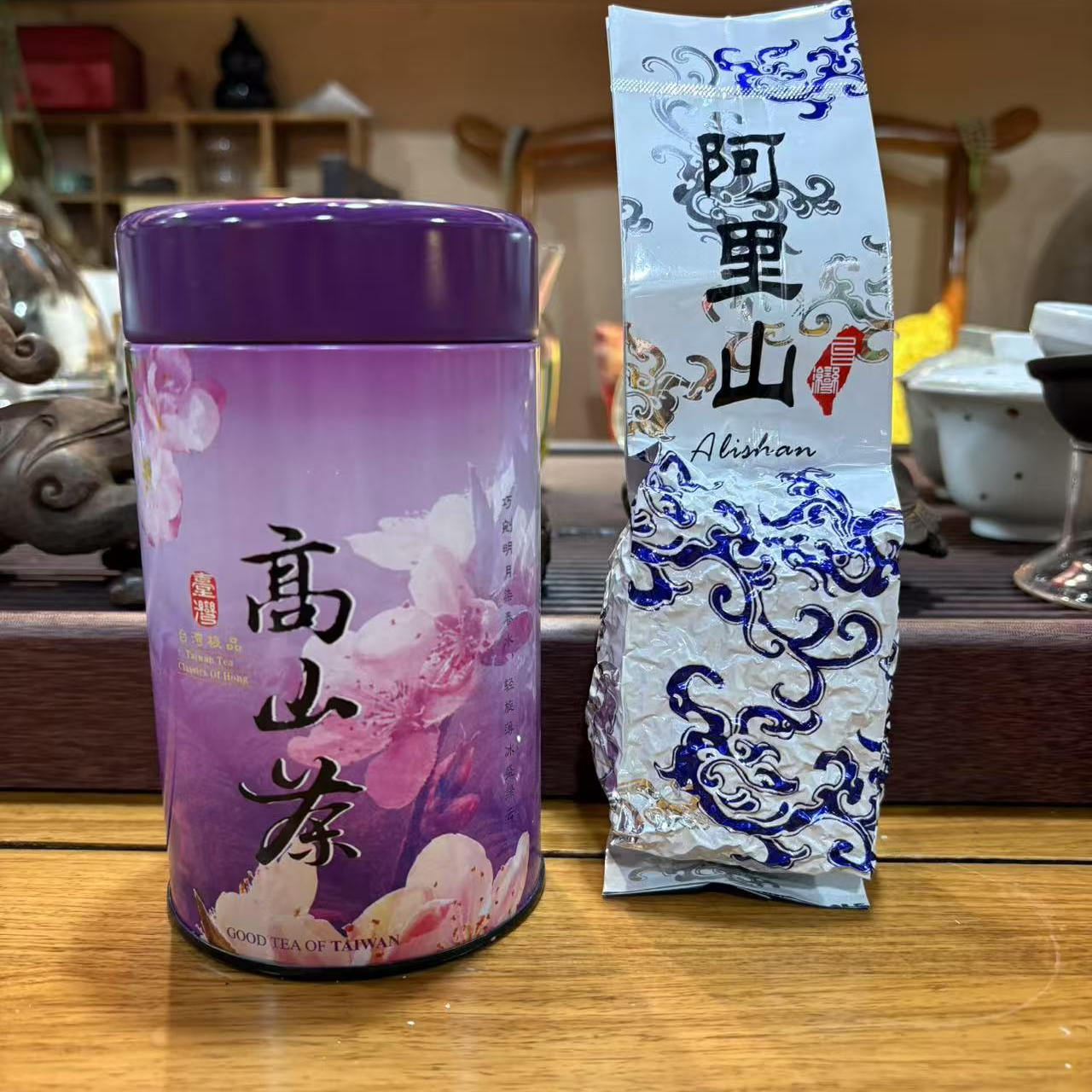 台湾高山茶 阿里山金萱茶150克 奶香金萱乌龙茶 奶香味高山茶