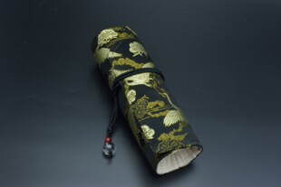 【包邮】一叶知秋手作 钢笔 笔帘【飞鹤】桑蚕丝 真丝 包邮