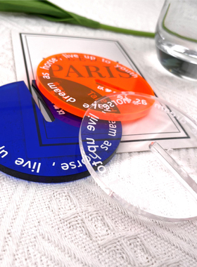 原创ins创意隔热咖啡文字水杯