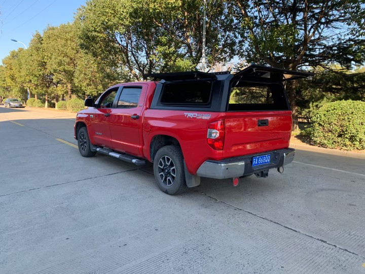福特猛禽f150 道奇公羊 丰田坦途 后车厢专用锰钢三开门平顶高盖