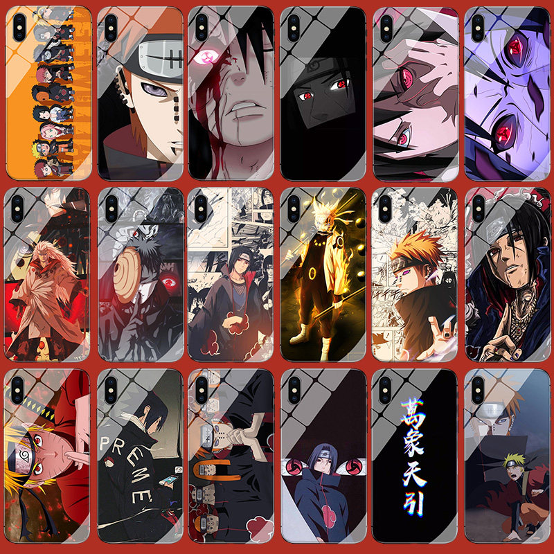火影忍者手机壳iphonex苹果鸣人华为荣耀8x10/9佩恩nova4/3晓组织