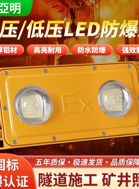 亚明led低压防爆隧道灯工厂车间照明灯仓库灯加油站220V36V户外灯