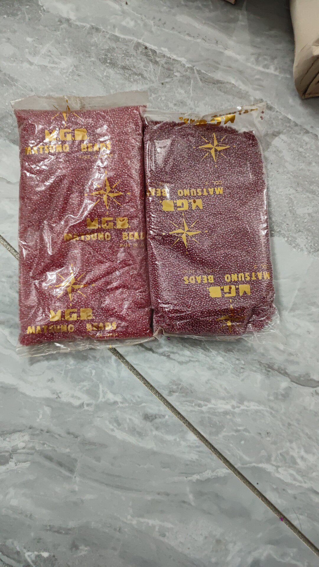 2MM日本星牌mgb玻璃米珠透明大油光12/0圆珠diy刺绣手工手链串珠