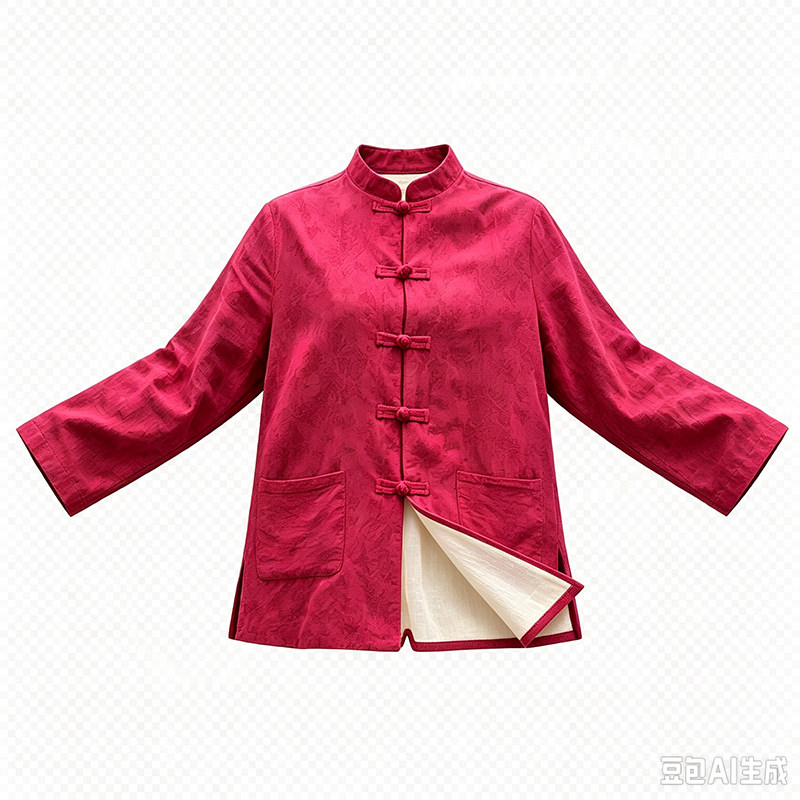 实拍中式双层上衣禅意居士服中国风提花棉麻短外套唐装女装