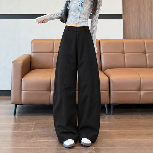 工装弯刀裤女款秋冬季2026新款休