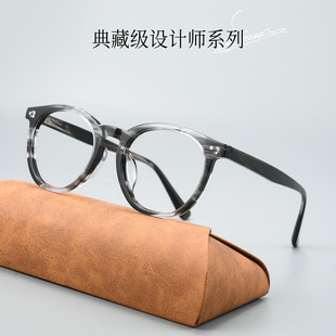 百世芬秋冬新款 GG6014F板材复古眼镜框近视眼镜男丹阳眼镜