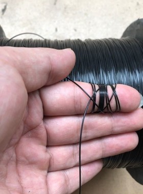 黑色白色304不锈钢包胶钢丝绳7*7股0.6包塑0.8mm海钓鱼线纽扣鞋带