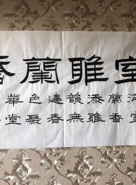 雅兰纯手写国画名家真迹客厅书法