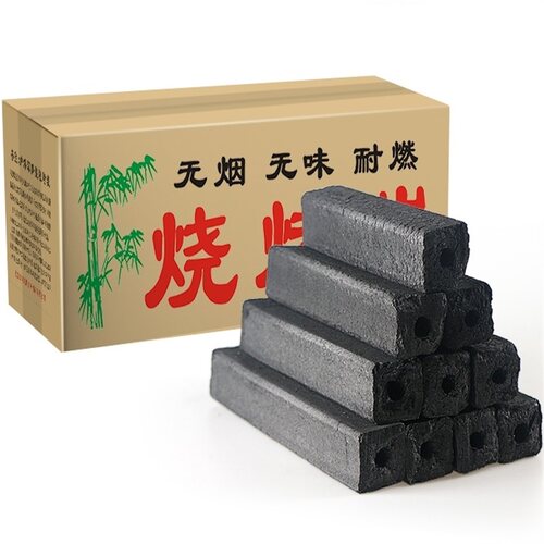 户外烧烤炭高温竹炭无烟烧烤碳