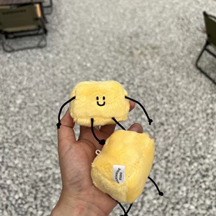 自制Margarin 挂件韩国黄油小人可爱毛绒公仔玩偶包钥匙挂饰