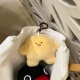 ins韩国可爱章鱼团子挂件毛绒解压钥匙扣情侣书包挂件包包装 饰