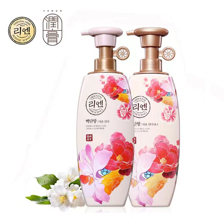 韩国进口正品LG睿嫣白檀香洗发水花香丰盈水润洗发露