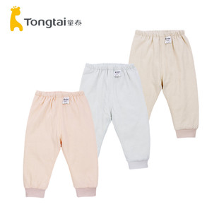 子宝宝保暖打底60克棉长裤 婴儿夹棉裤 3岁男女童秋冬薄棉裤 童泰1