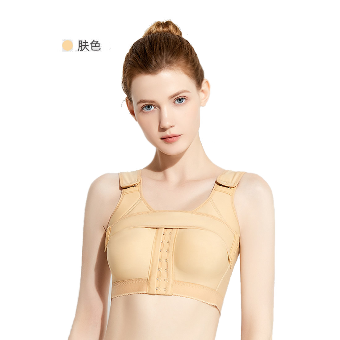 苾美胸部假体术后塑身衣固定内衣束乳带丰胸塑形收副乳胸托束身衣