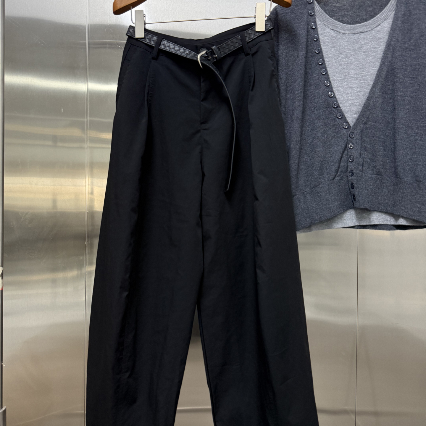 k-mai6763 爆款秋冬季新款女气球裤遮肉弯刀宽松休闲阔腿长裤子厚