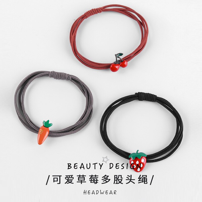 通用可爱女多股发绳头绳