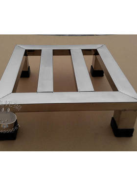 不锈钢花盆托架拖布池杂物煤气瓶架子木柜底座架柜机底架杂物架