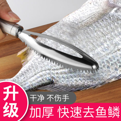 不锈钢家用厨房刮去干净鱼鳞刨