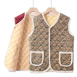 坎肩修身 加绒加厚内搭打底背心无袖 百搭内胆 保暖马夹女士冬季 大码