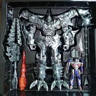 威将钢索锁SS放大合金版传奇战士恐龙电影系列霸王龙变形玩具模型