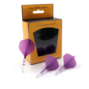 CUESOUL/Q兽ROST T19大标准飞镖尾翼双色镖叶耐用一体尾巴飞标翼2