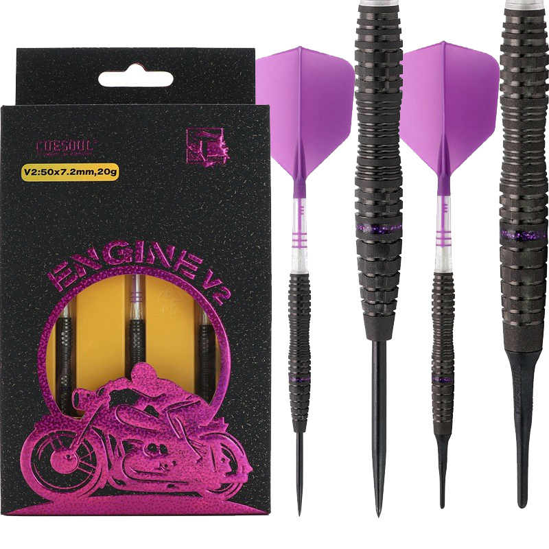 钨钢飞镖CUESOUL礼盒装专业比赛