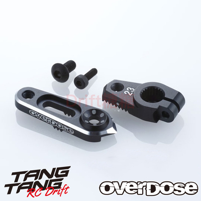 OD2804 OVERDOSE GALM车架 JT 16-22mm可调金属舵机臂23T 黑色