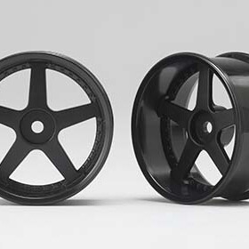 RP-6113B6 YOKOMO 1/10 RC漂移车架 仿真漂移轮毂 五辐 黑色 6mm