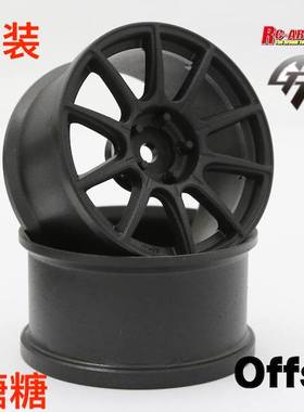 ART5106FB RC-ART SSR GTX01 RC仿真漂移轮毂 亚光黑 6mm