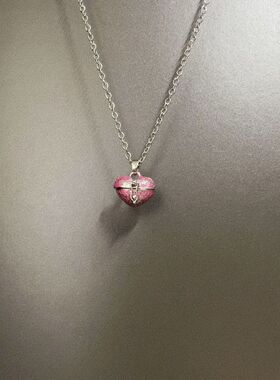 2026新品爆款全新强势来袭Vintage古著 Enamel love box項鍊
