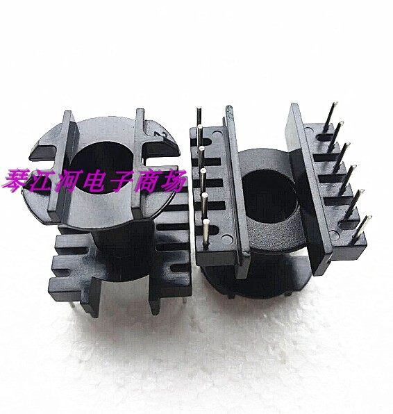 er34高频骨架磁芯bobbin立式6 6针十套一包