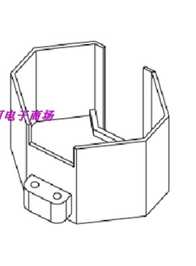 RM10外壳 YTL-1010-1高频变压器磁芯  磁芯骨架