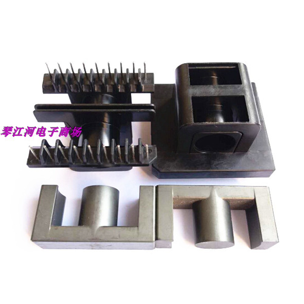 ETD44骨架双槽卧式9-9电源磁芯