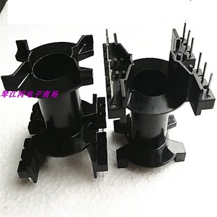 PQ3535大功率磁芯骨架PQ3535变压器磁芯骨架单槽立式6+6