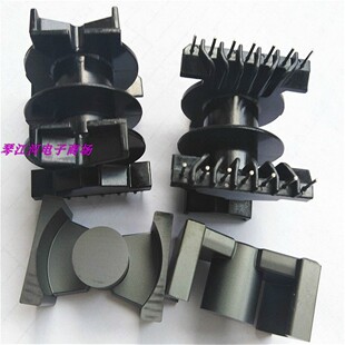 PQ3535变压器骨架磁芯PQ3535双槽骨架磁芯卧式7+7