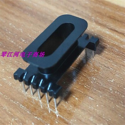 磁芯骨架磁环底座\白壳立式5+5